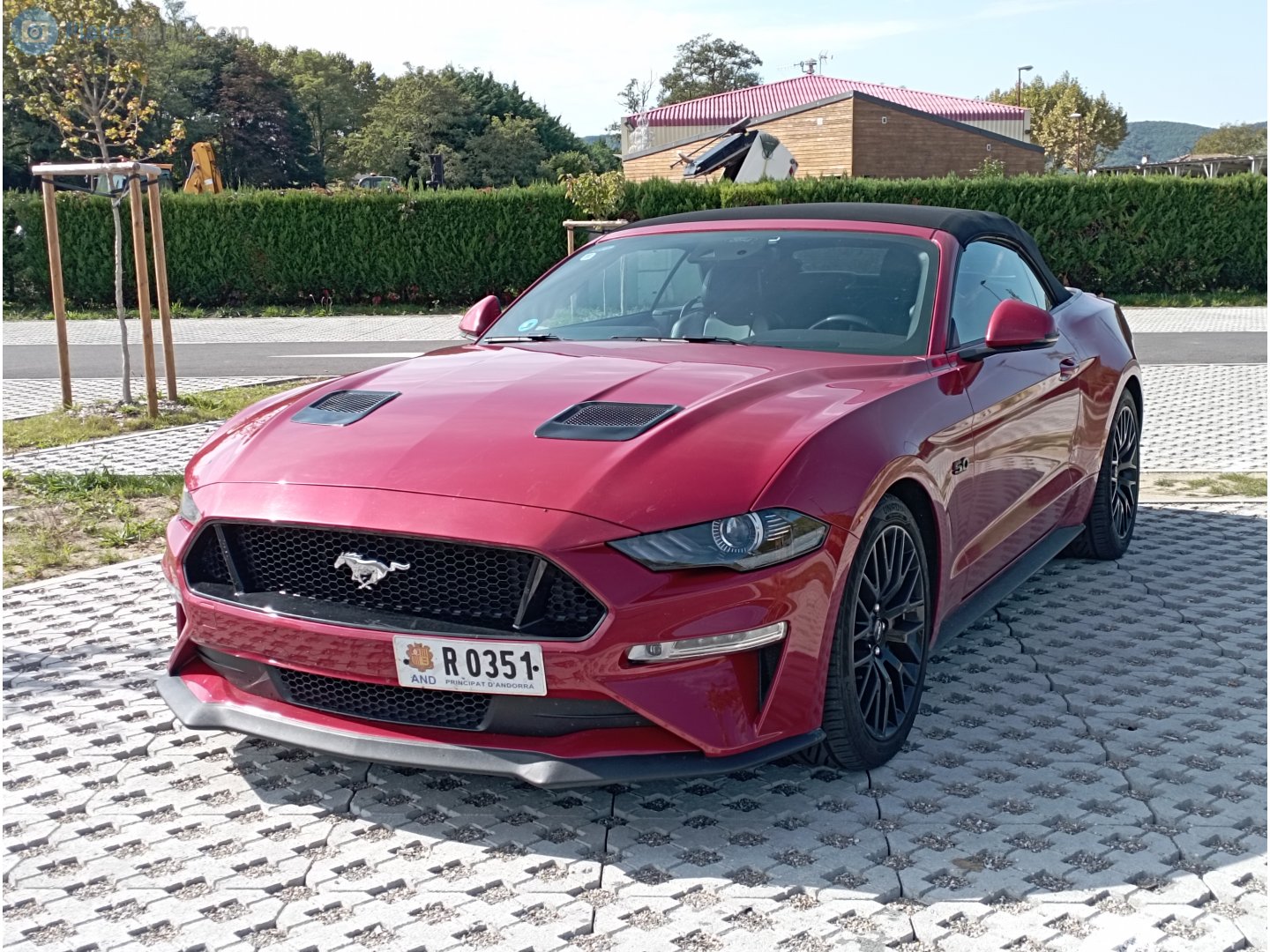 R 0351, Ford Mustang 6th gen 2-door Convertible (S550), facelift, 2017–2023