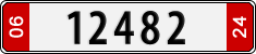License plate of Norway, Export/Tourist