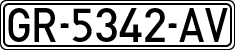 License plates of Spain, 1971 year series