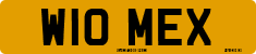 License plate of the United Kingdom, 1983 year system
