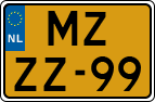 License plate of the Netherlands, Motorcycles