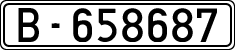 License plates of Spain, 1900 year series