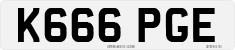 License plate of the United Kingdom, 1983 year system