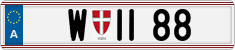 License plate of Austria, Vanity Plates