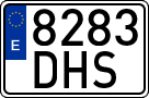 License plates of Spain, Ordinary (2000)