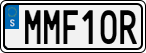 License plate of Sweden, Regular plates