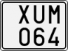 License plate of Sweden, Regular plates