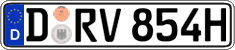 German license plate, Plates for oldtimers (type 