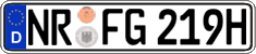 German license plate, Plates for oldtimers (type 