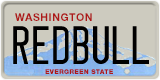 Washington, Vanity Plates
