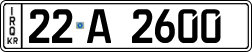 22 A 2600