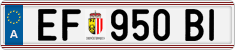 License plate of Austria, Regular plates