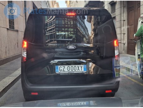 GZ 000 XY, Ford Tourneo Custom