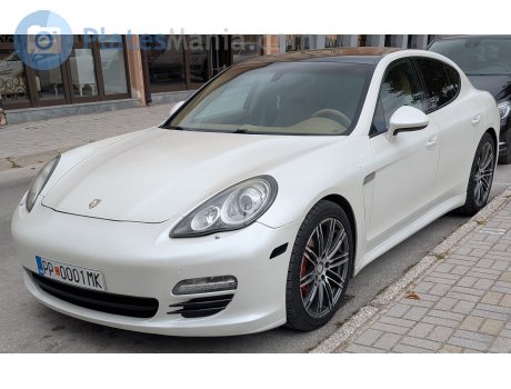 PP 0001 MK, Porsche Panamera