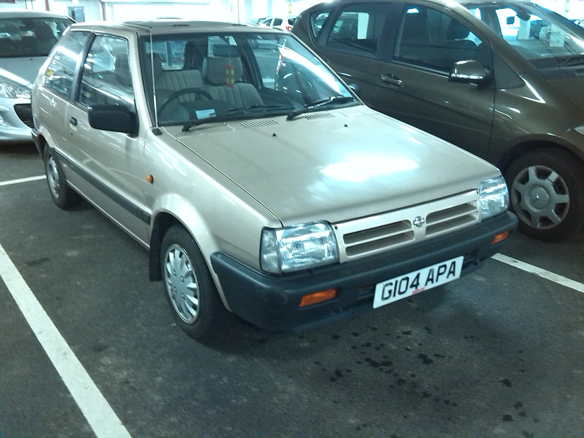 G104APA, Nissan Micra 1st gen 3-door Hatch (K10), 1982–1992
