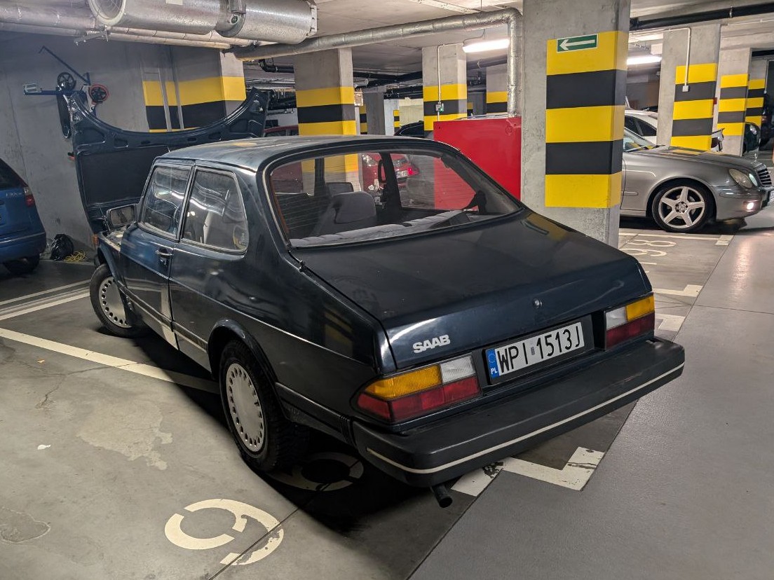 WPI 1513J, SAAB 90 1st gen, 1984–1987