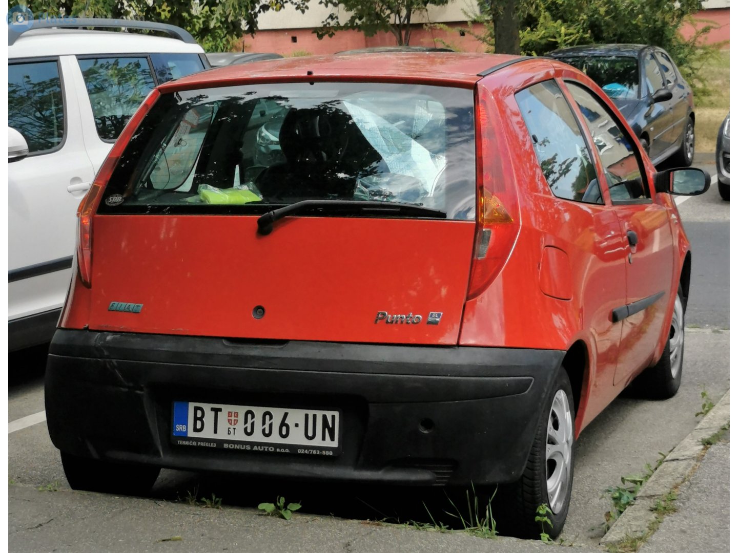 BT 006-UN, FIAT Punto 2nd gen 3-door Hatch (188), 1999–2003