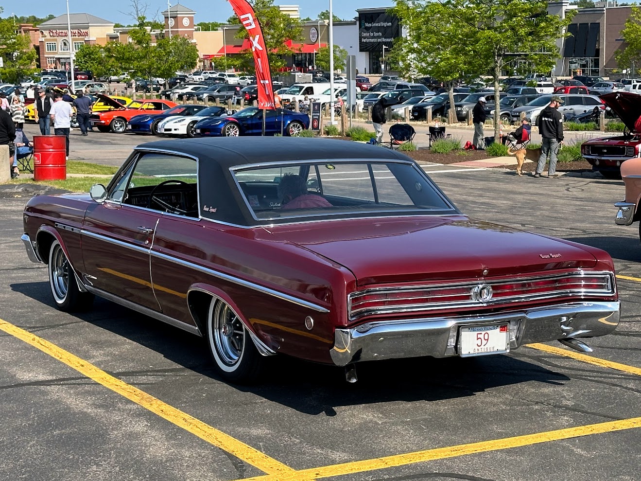 59, Buick Skylark 2nd gen 1965 Coupé (44327/44427; A-body), 1st facelift, 1964–1965
