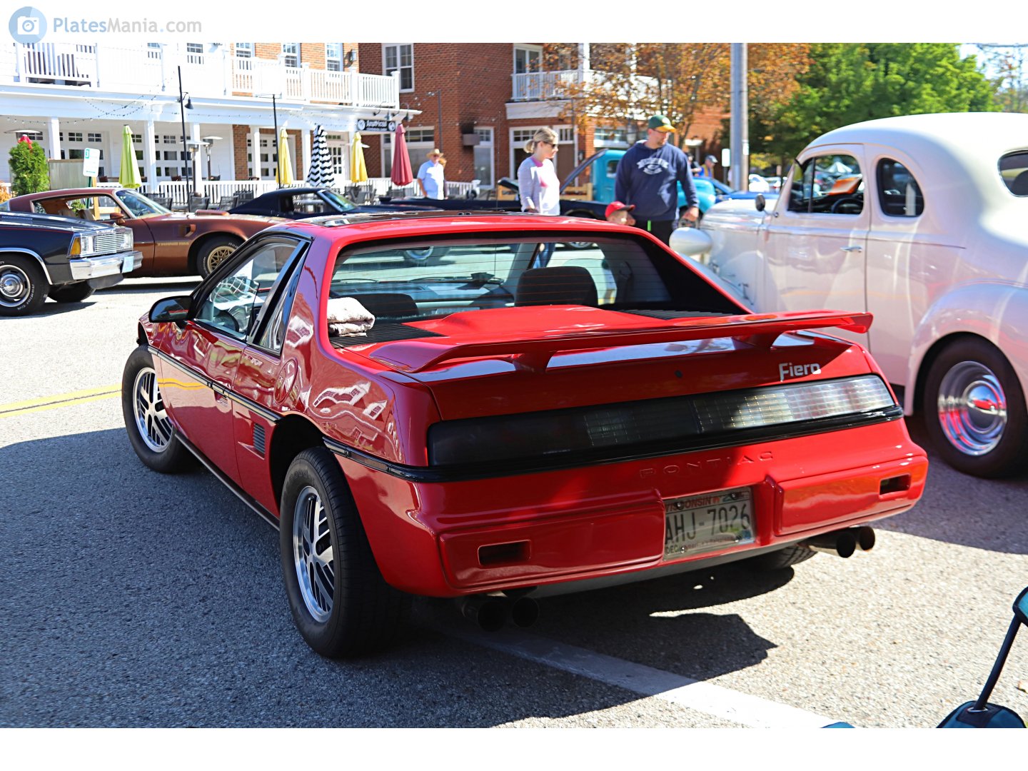 AHJ-7026, Pontiac Fiero 1st gen (P-body), 1983–1985