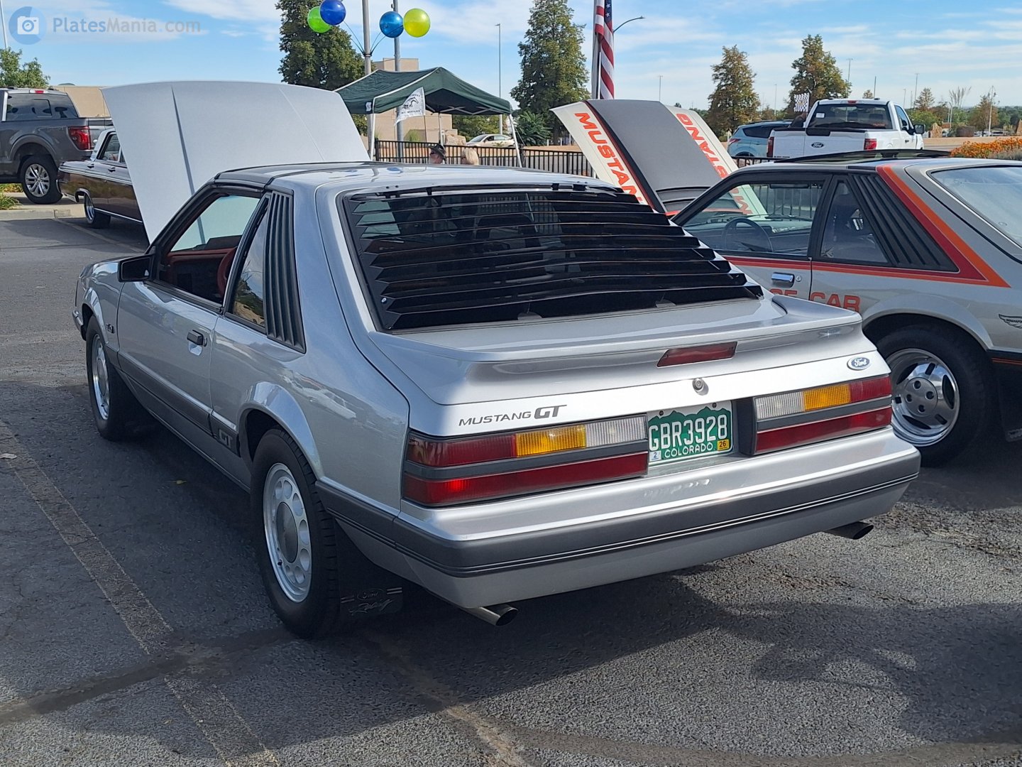GBR3928, Ford Mustang 3rd gen 2-door Fastback (61), 1978–1986