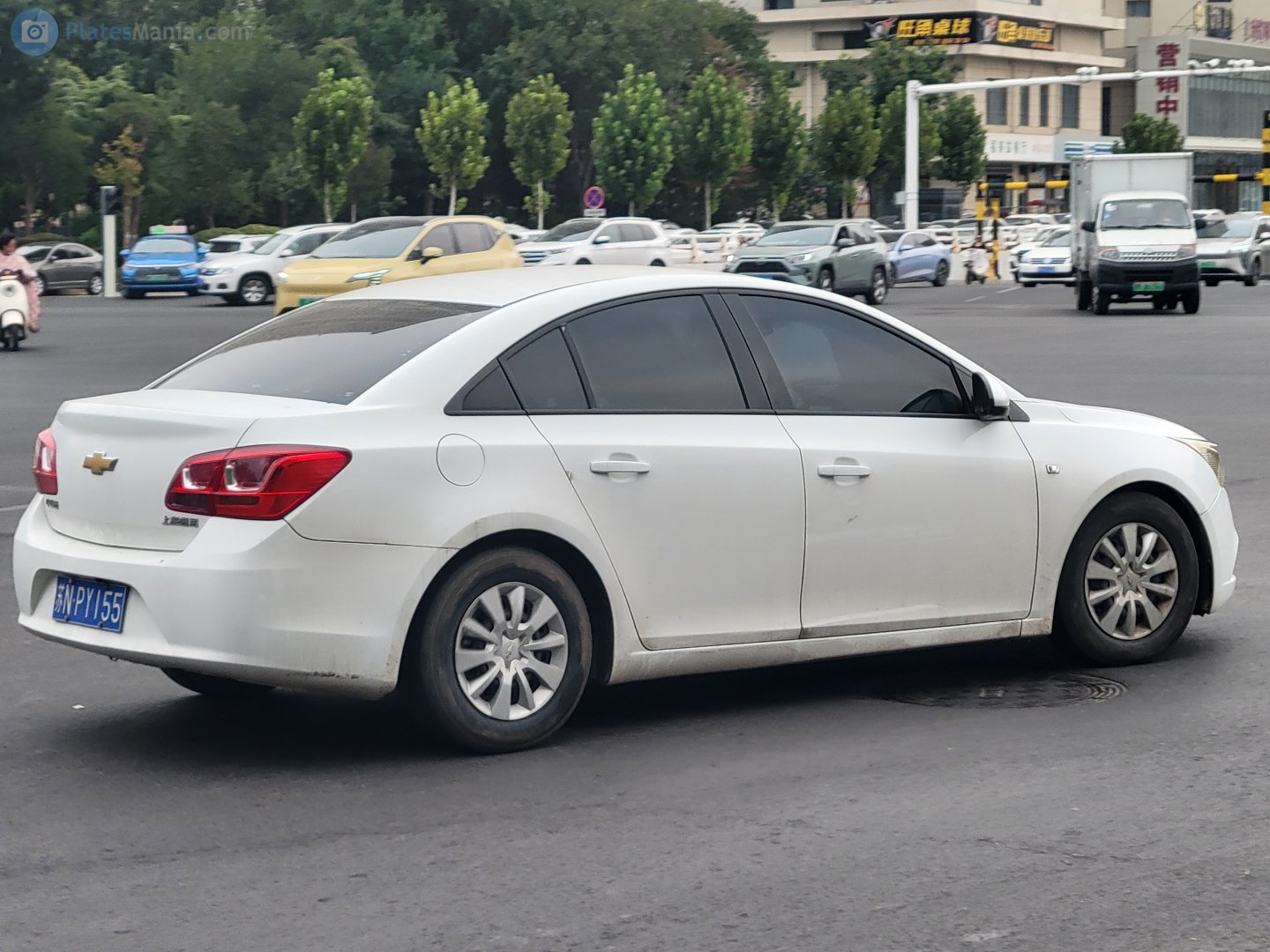 苏N·PY155, Chevrolet Cruze 1st gen Sedan (J300; Asia- and Middle East-market), facelift, 2014–2016