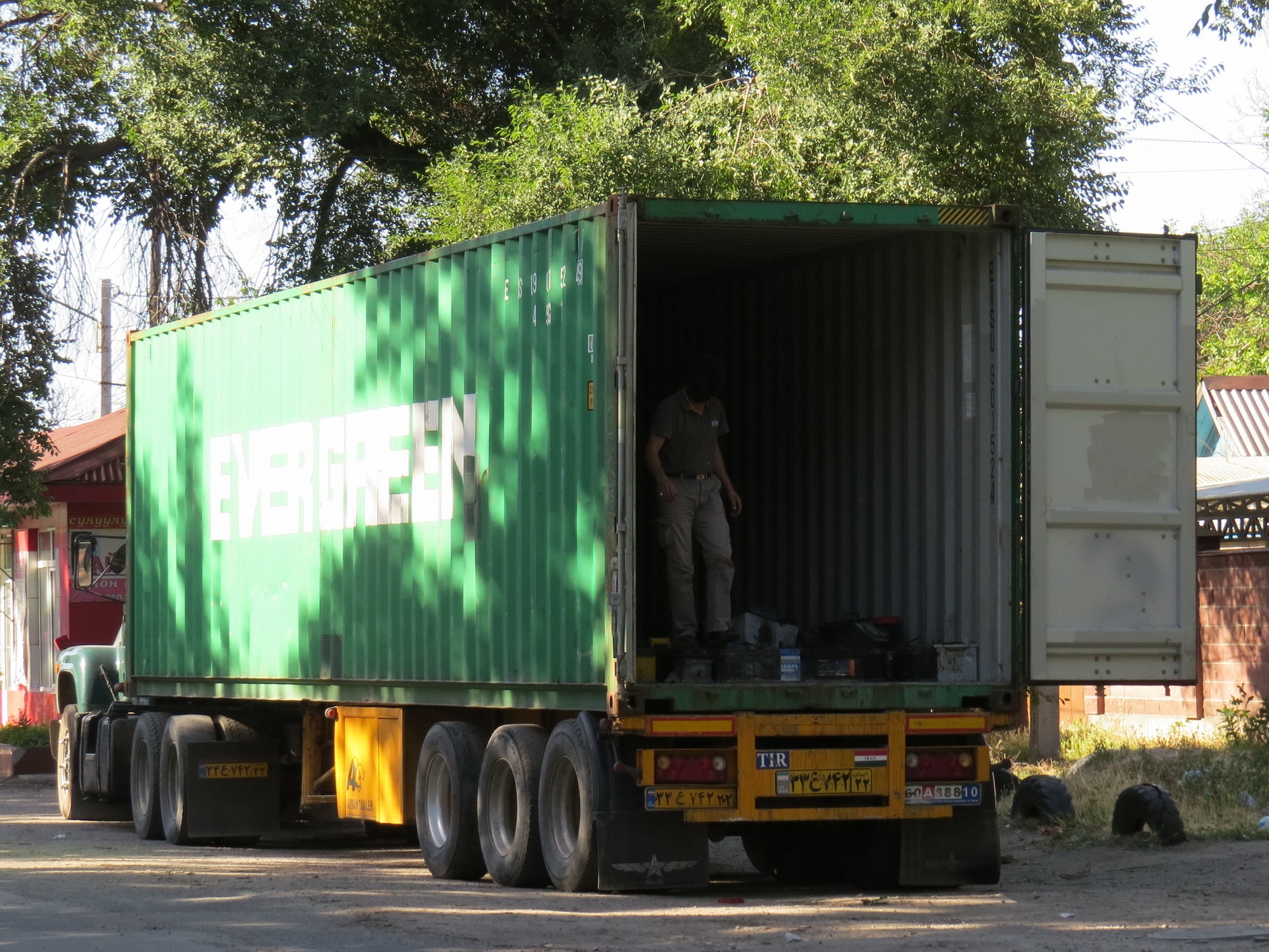 60A888 10, License plates for driving abroad (2010) 