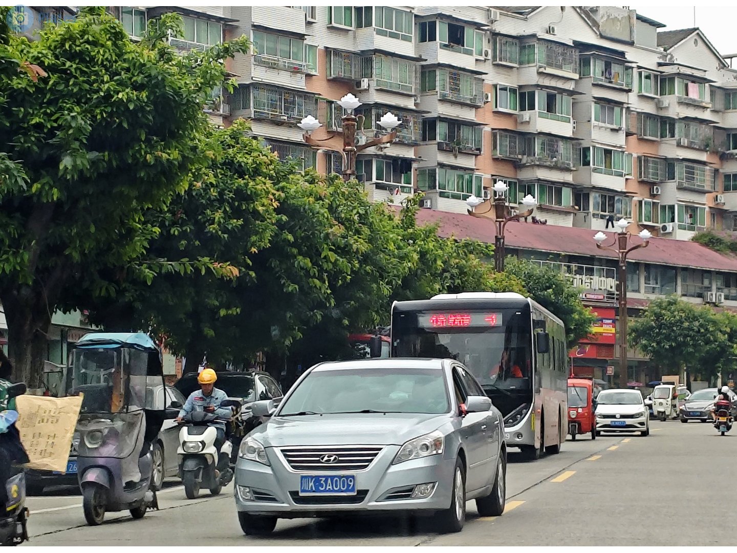 川K·3A009, Hyundai Sonata  5th gen Lingxiang (NFC; CN-market), facelift, 2008–2012