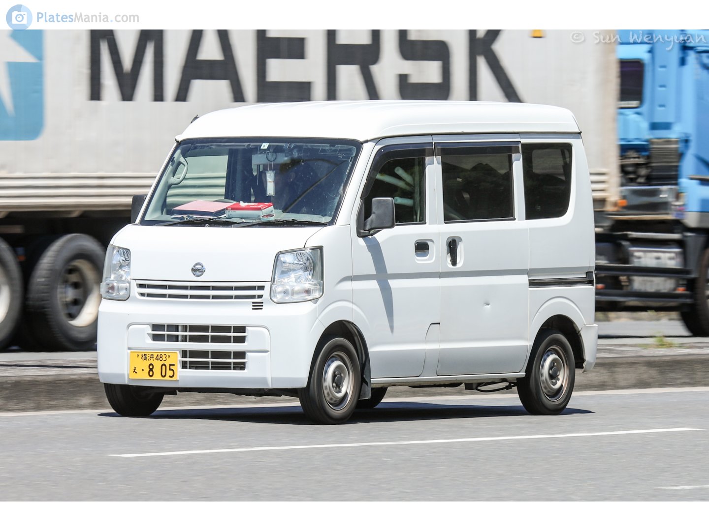 横浜 483 え 805, Nissan NV100 Clipper 2nd gen Van (DA17V), 2013–