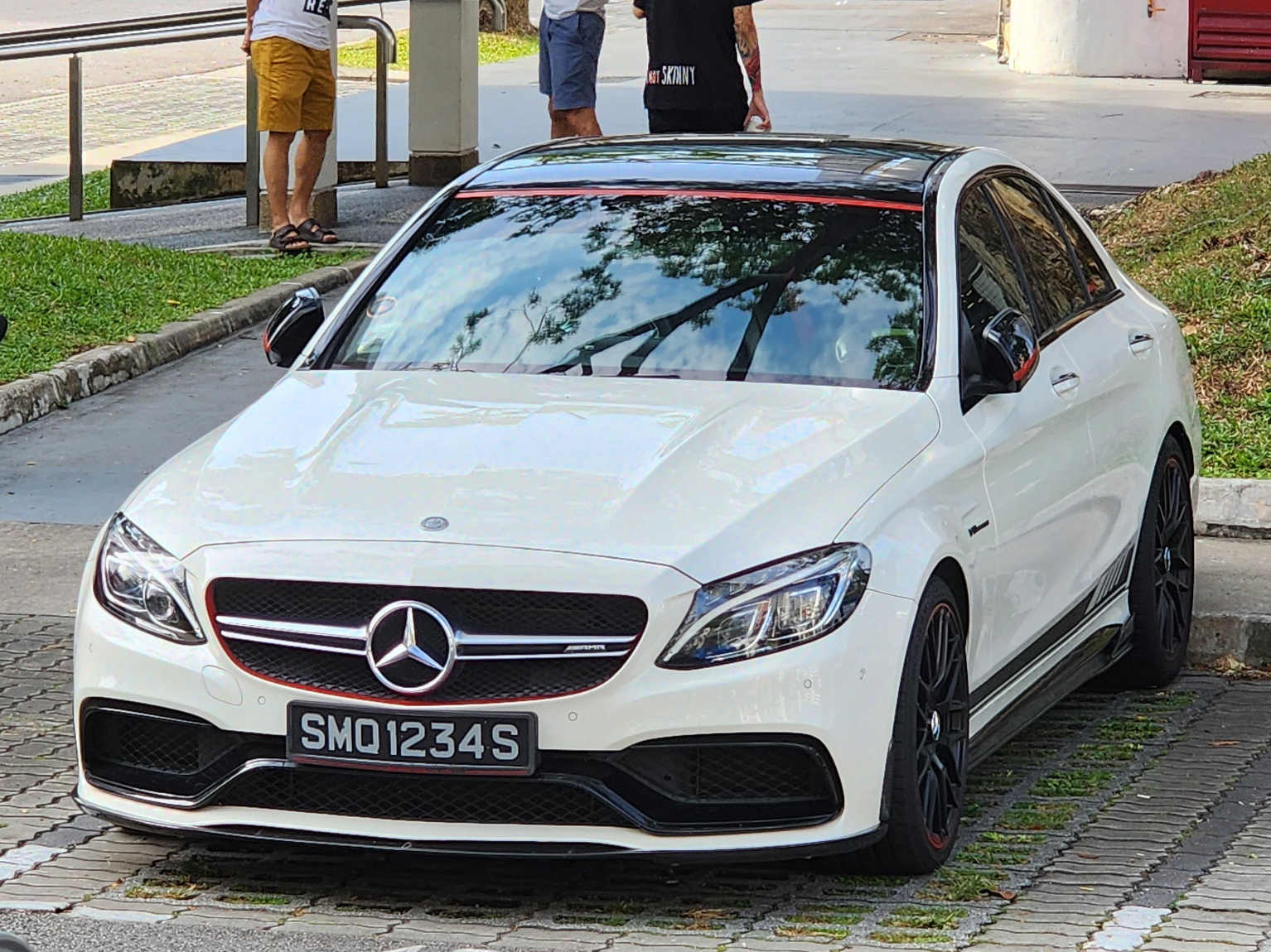 SMQ 1234 S, Mercedes-Benz C-Klasse 4th gen Sedan (W205), 2014–2021