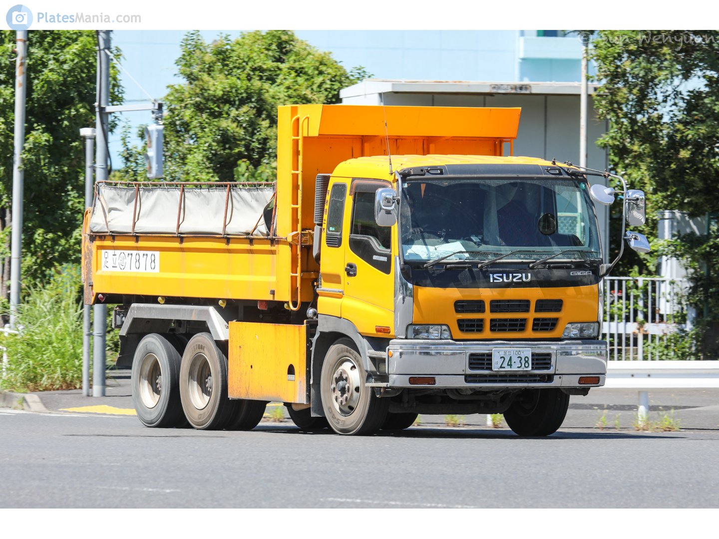 足立 100 は 2438, Isuzu Giga 1st gen, 1st facelift, 2007–2010