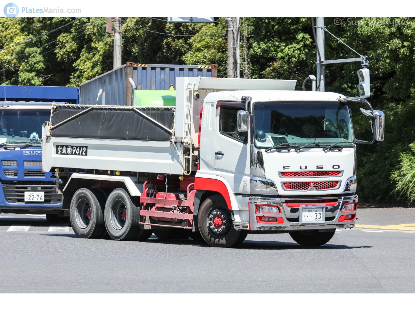 仙台 130 ゆ 33, Mitsubishi Fuso Super Great 1st gen, facelift, 2007–2017