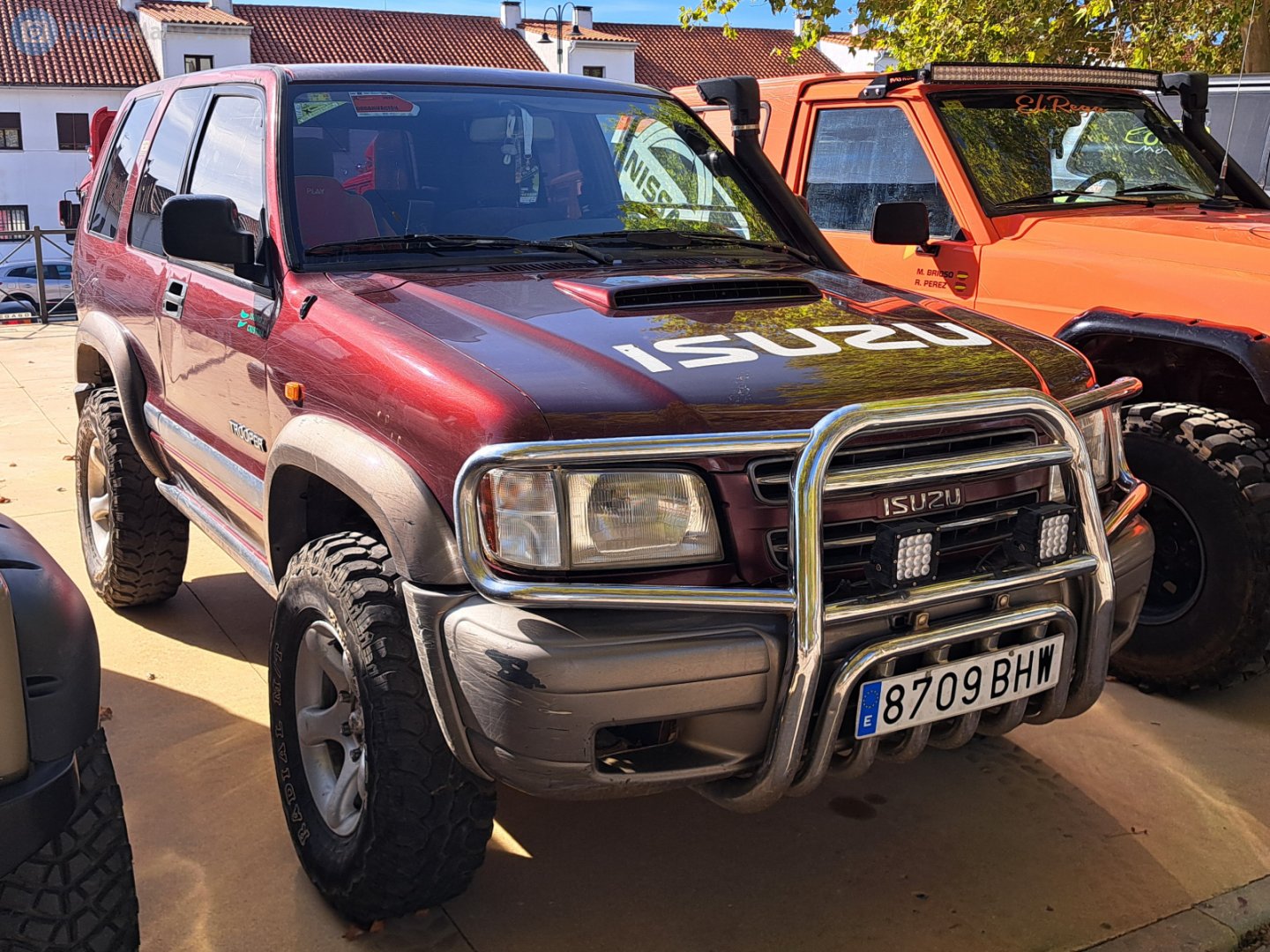 8709 BHW, Isuzu Trooper 2nd gen, 3-door, 1991-2002
