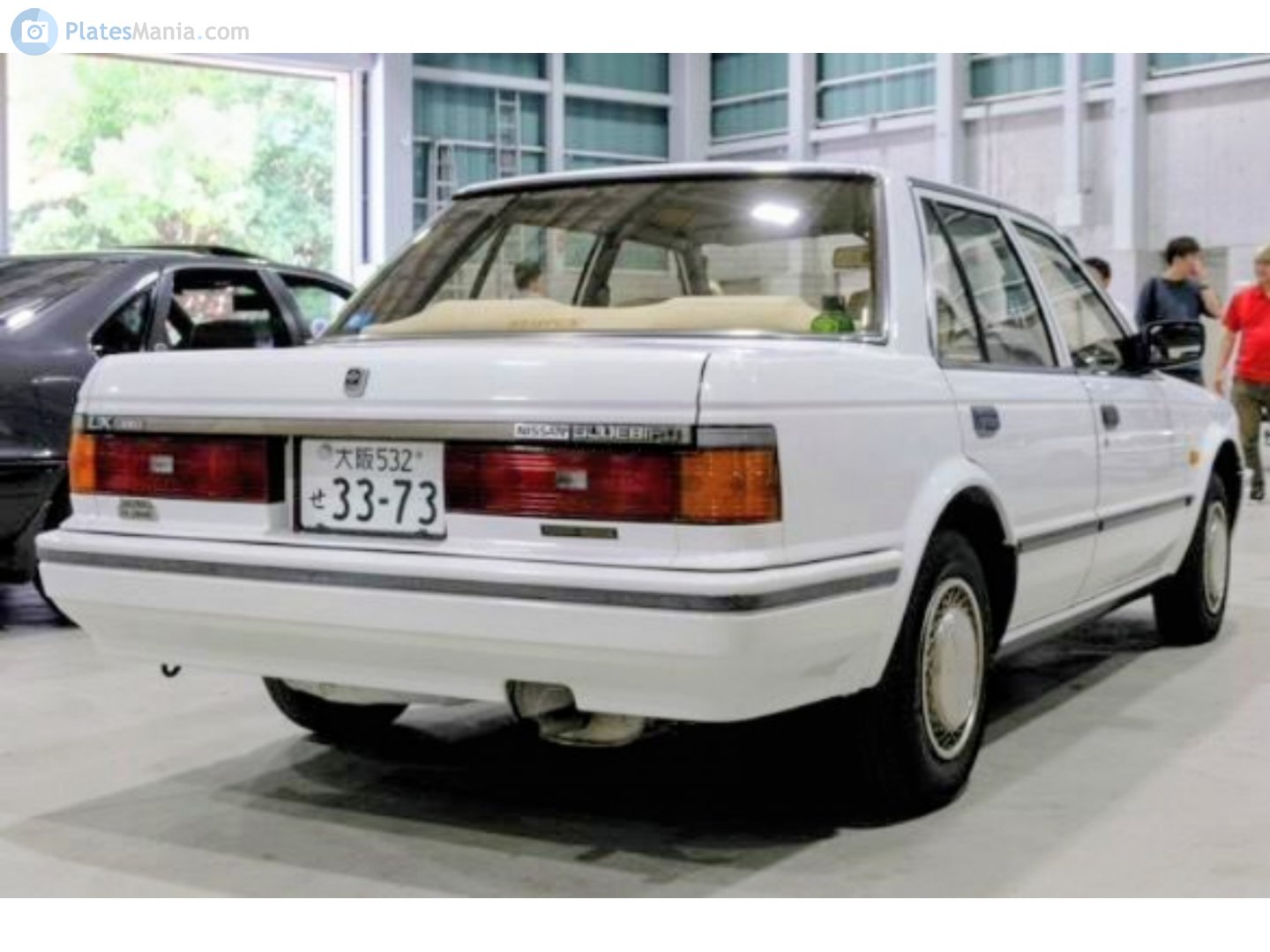 大阪 532 せ 3373, Nissan Bluebird 7th gen Sedan (U11), 1983–1987
