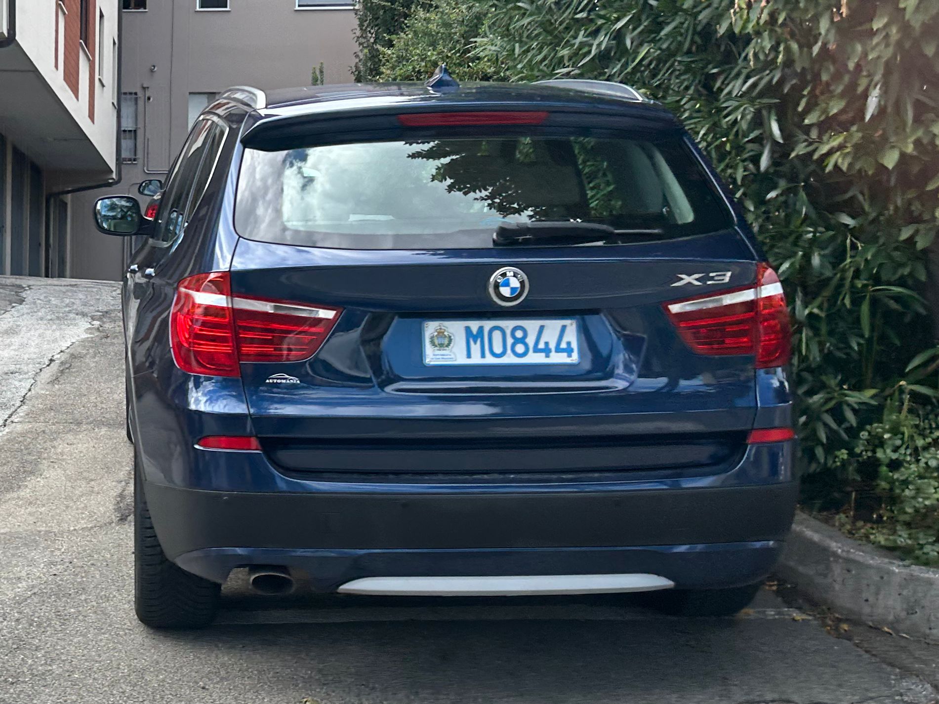 M0844, BMW X3 2nd gen (F25), 2010–2014