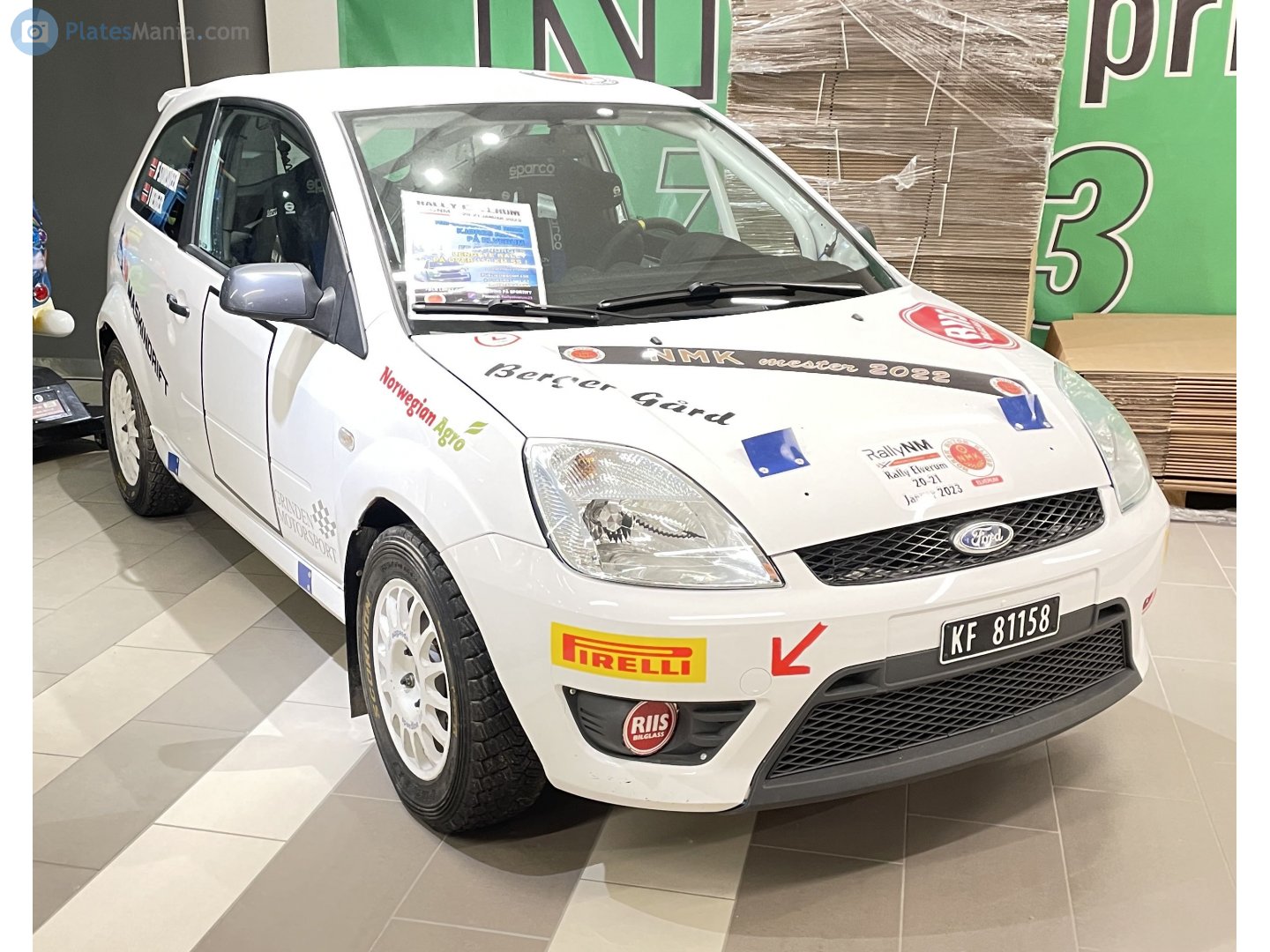 KF 81158, Ford Fiesta 5th gen 3-door Hatch (B257), 2002–2005