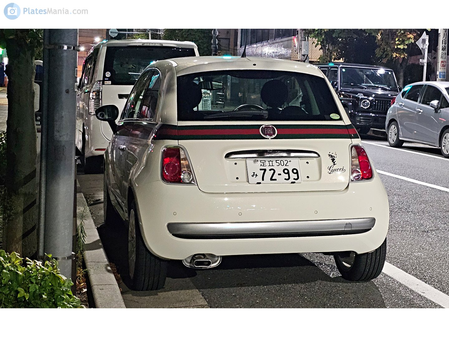 足立 502 み 7299, FIAT 500 2nd gen Hatch (312), 2007–2016