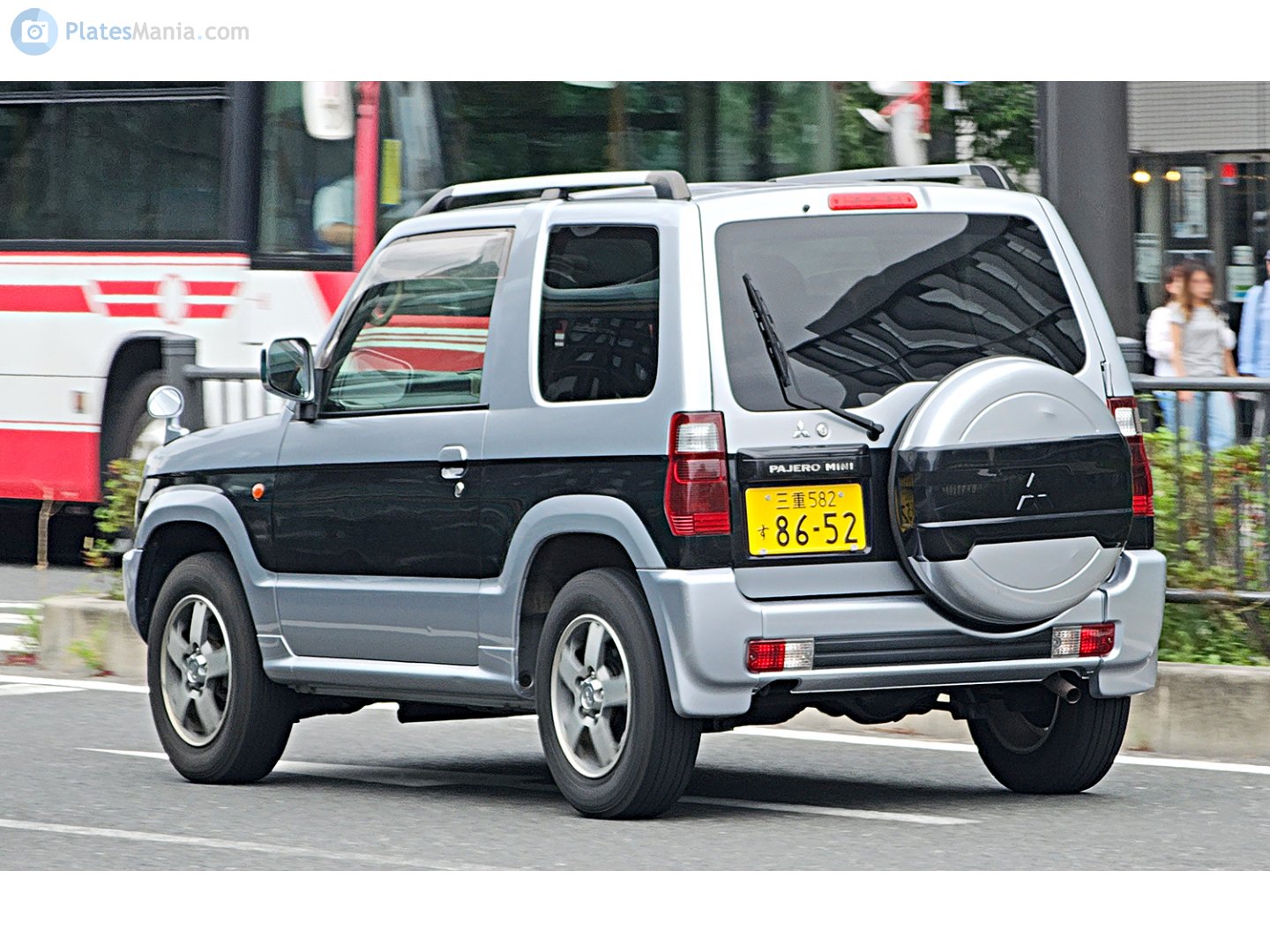 三重 582 す 8652, Mitsubishi Pajero Mini 2nd gen (H53A/H58A), 1998–2012