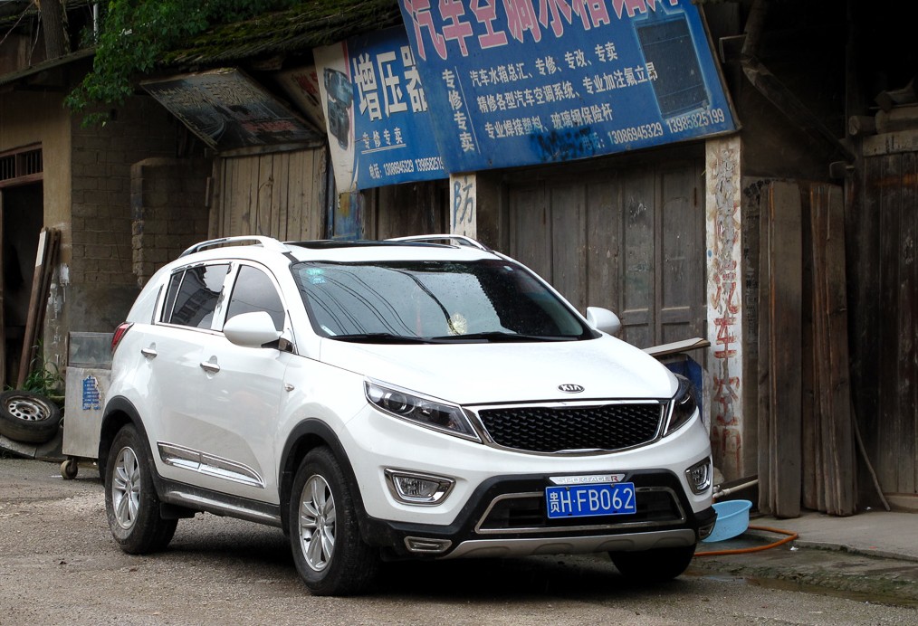 贵H·FB062, Kia Sportage 3rd gen R (SL; CN-market), facelift, 2014–2018