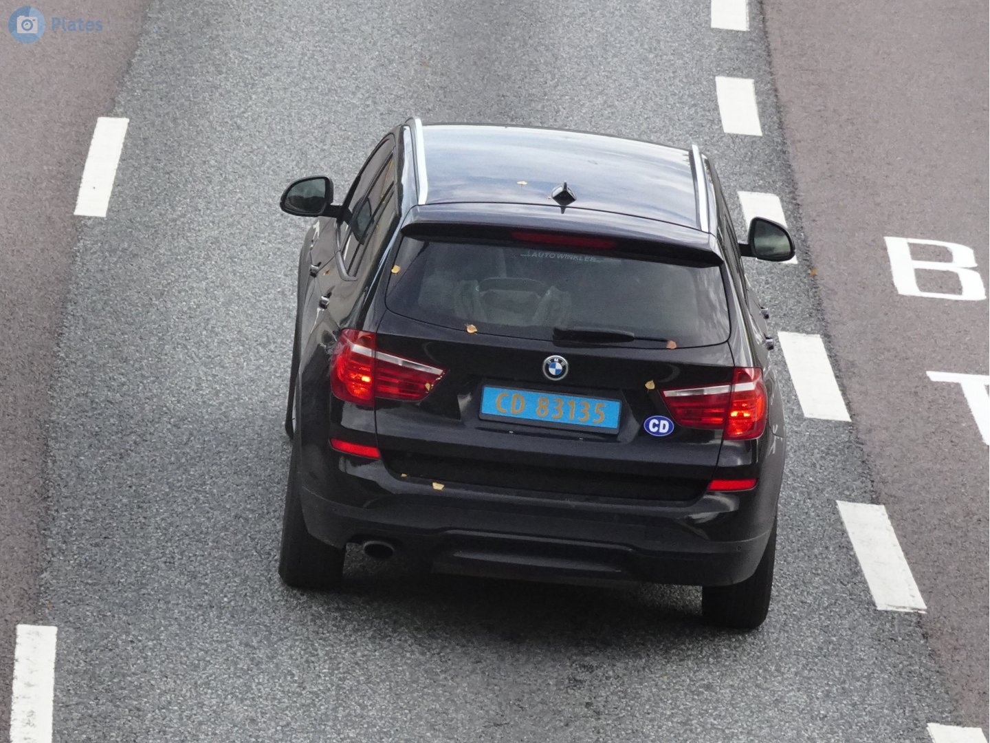 CD 83135, BMW X3 2nd gen (F25), facelift, 2014–2017