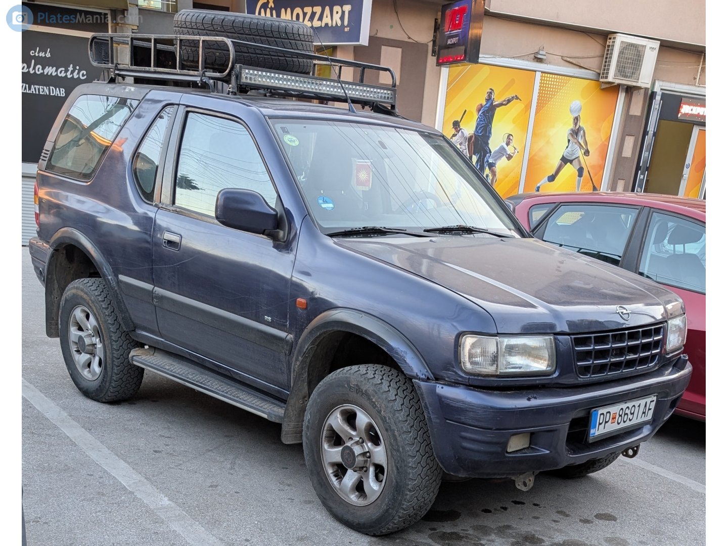 PP 8691 AF, Opel Frontera 2nd gen Sport 3-door SUV (B; U99), 1998–2003