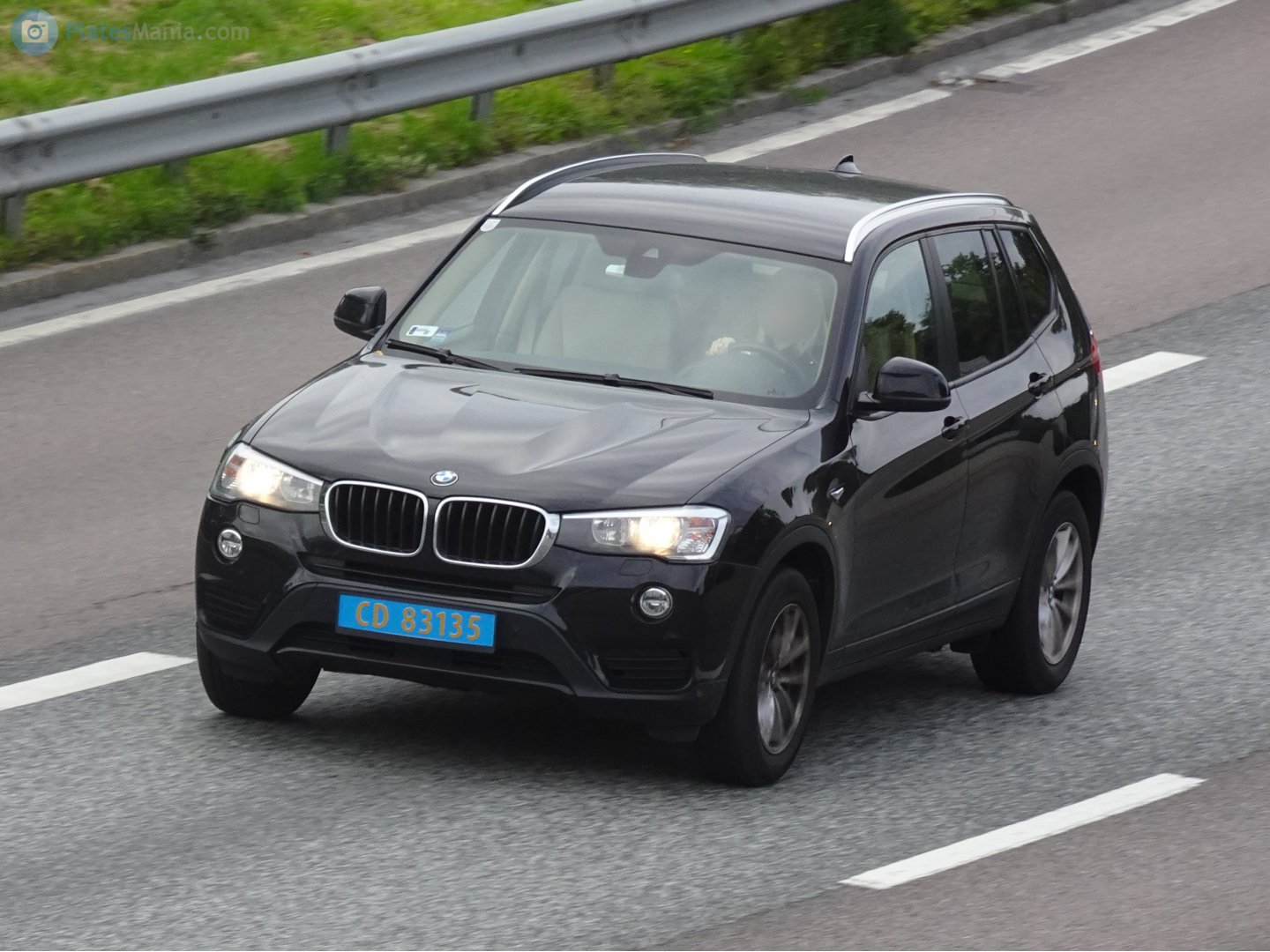 CD 83135, BMW X3 2nd gen (F25), facelift, 2014–2017