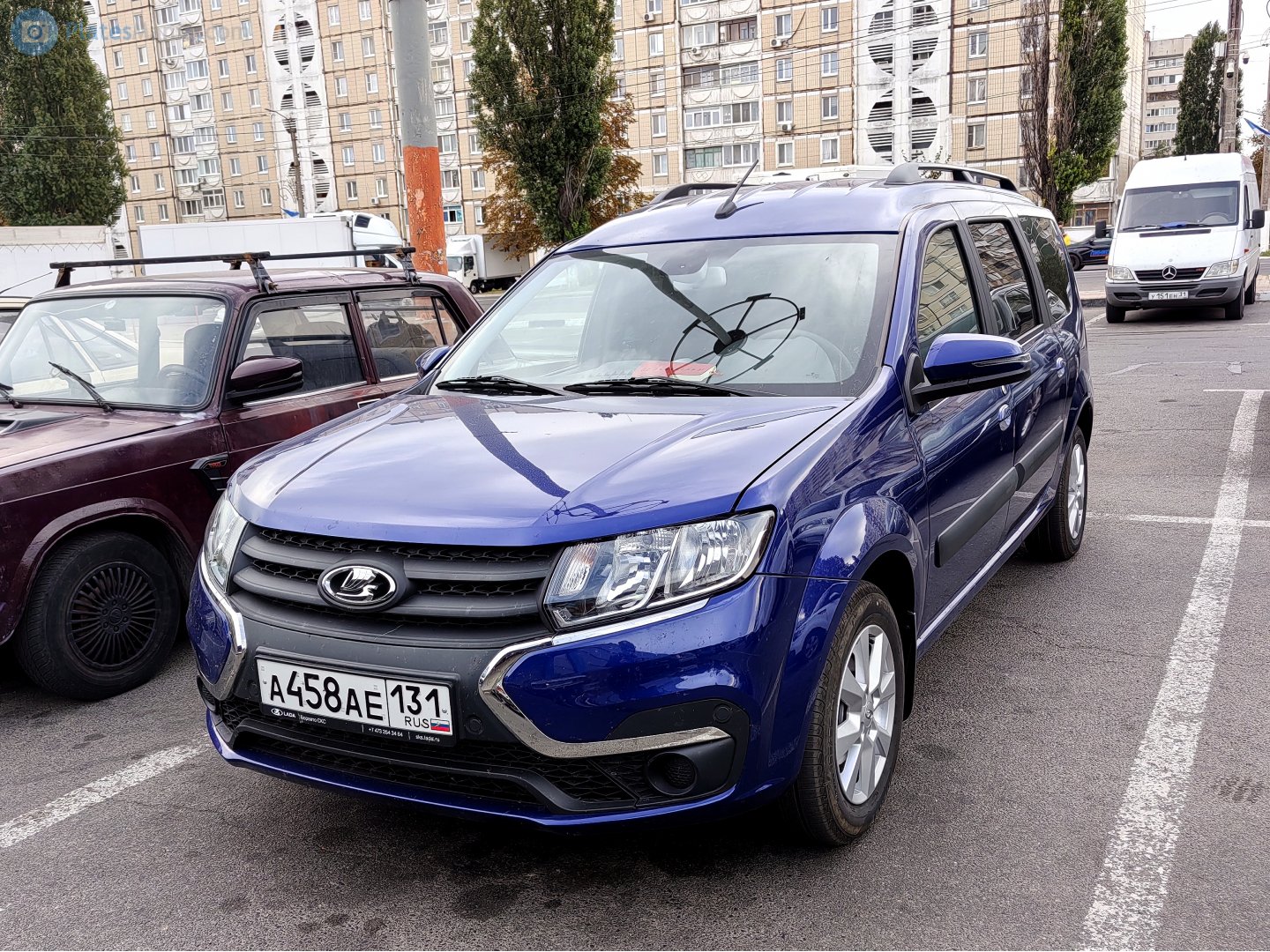 а 458 ае 131, Lada (VAZ) Largus 1st gen R90, facelift (KS0/RS0), 2021–