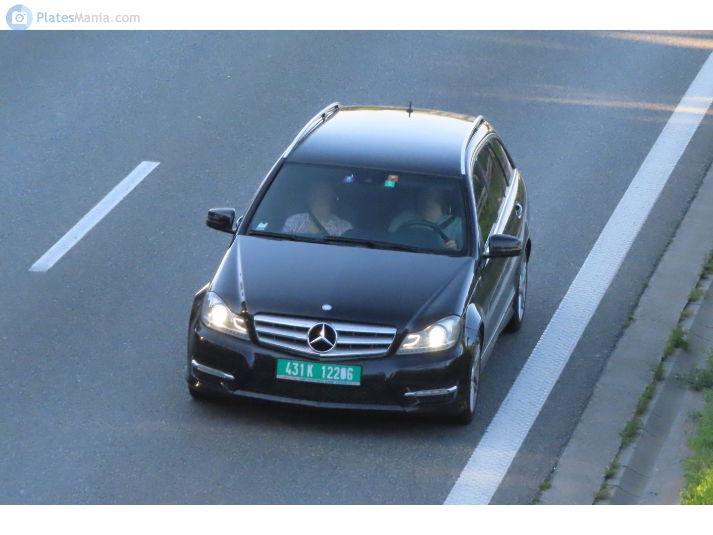 431 K 12206, Mercedes-Benz C-Klasse 3rd gen Wagon (S204), 2007–2015