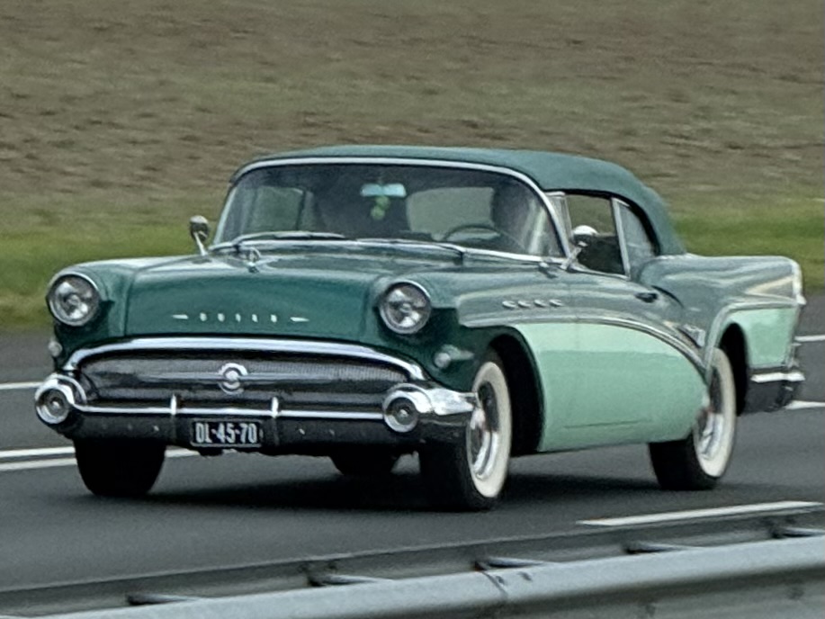DL-45-70, Buick Century 2nd gen 2-door Convertible (66C; B-body), 3rd facelift, 1956–1957