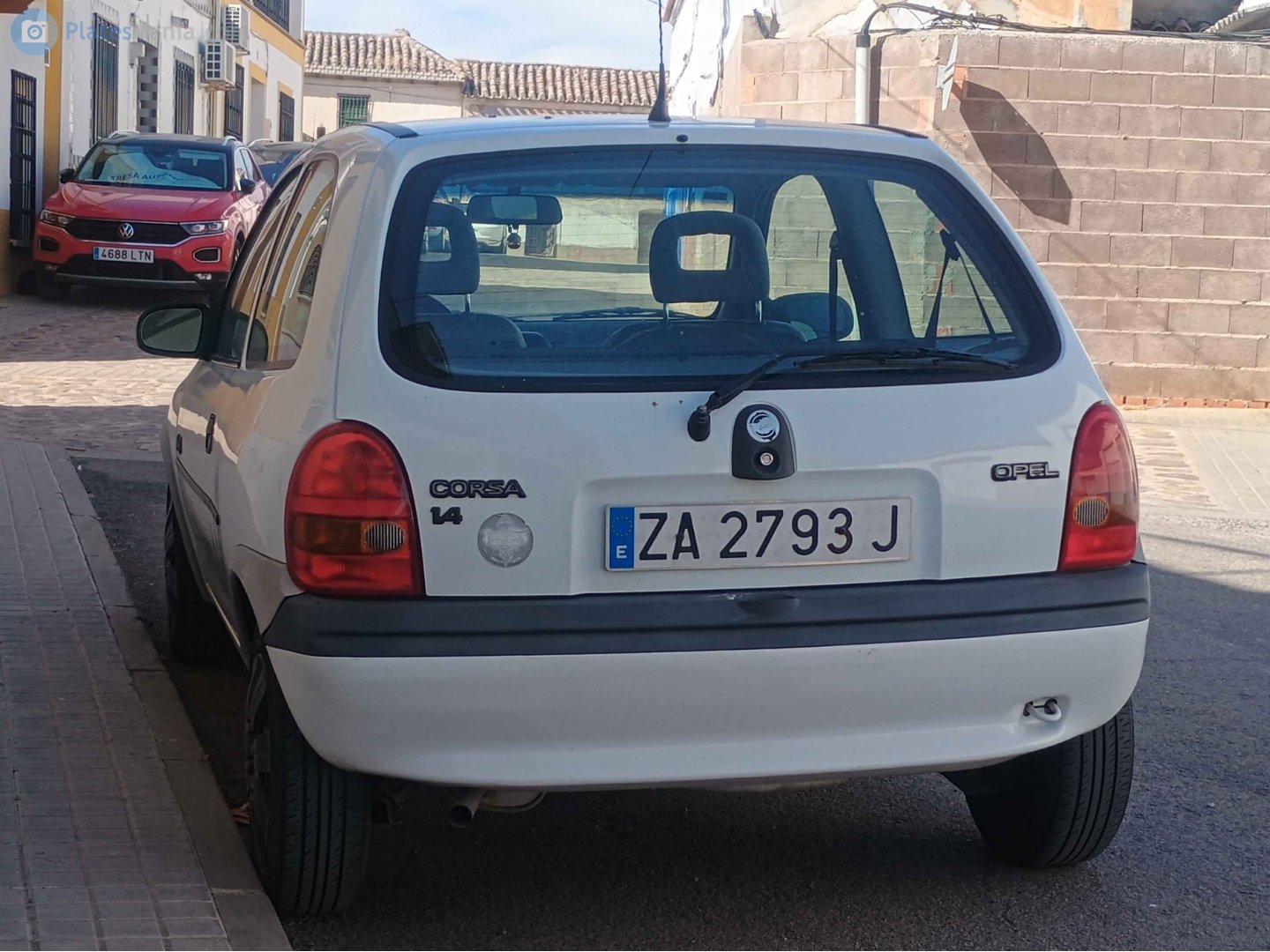 ZA 2793 J, Opel Corsa 2nd gen (Lite) 3-door Hatch (B; S93), 1993–2000 (–2007 for ZA-market)