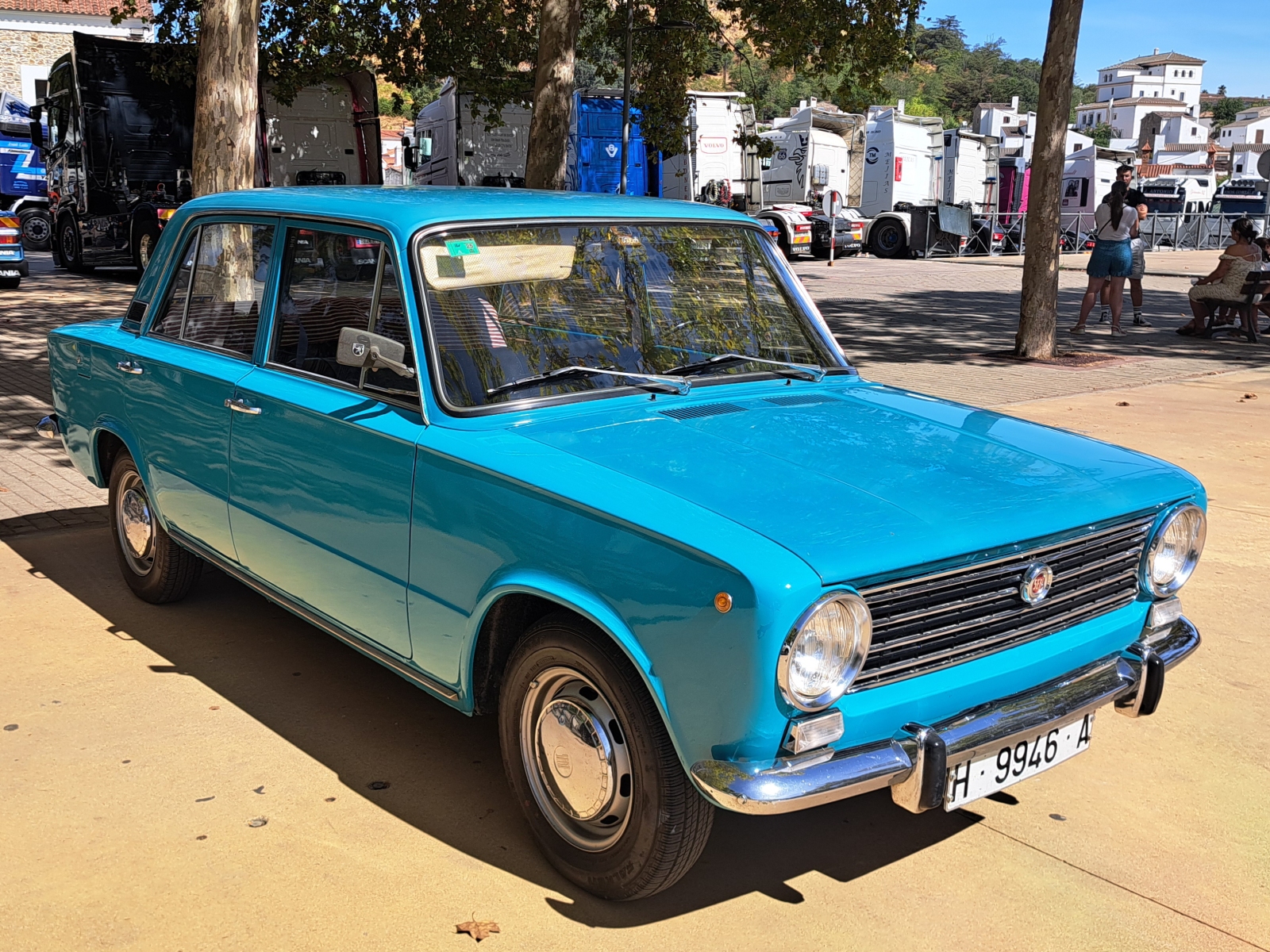 H 9946 A, SEAT 124 1st gen (FA/FB) Berlina, 1968-1975
