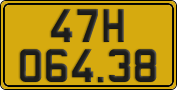 License plate of Vietnam, Commercial vehicles