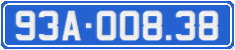License plate of Vietnam, Government and public administrations