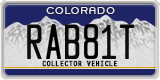 Colorado, Vanity Plates