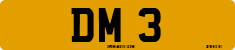 License plate of the United Kingdom, 1903 year system